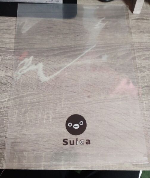 suica ペンギン クリアファイル 非売品