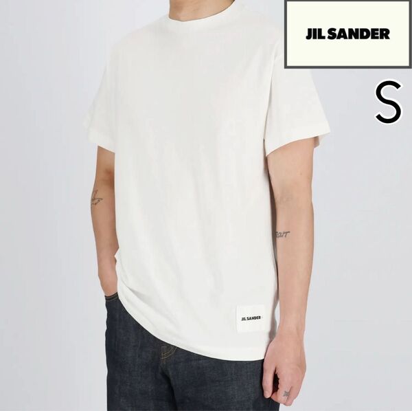 【新品】Jil Sander+ ジルサンダー+ 半袖 ホワイト パックT 日本M
