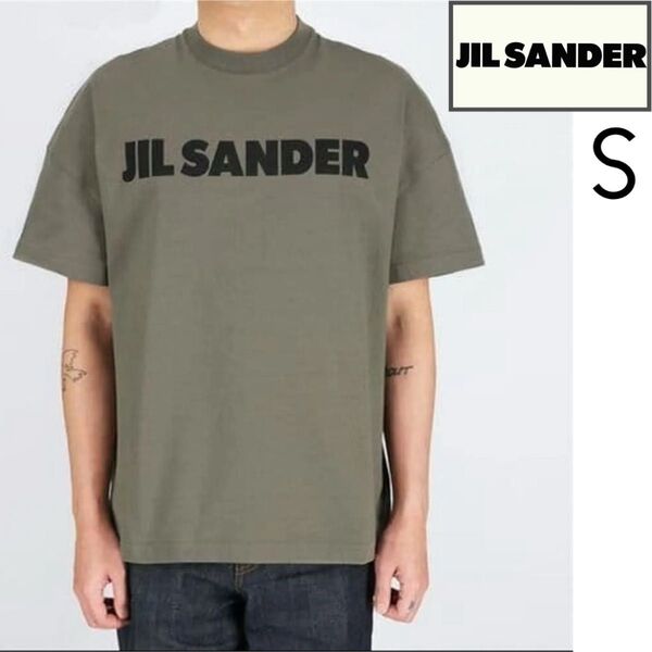 【新品】Jil Sander ジルサンダー 半袖 ロゴT 日本サイズM