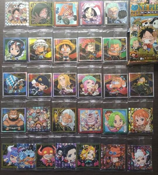 にふぉるめーしょんワンピース大海賊シールウエハース3 バラ売り値段の記載あり