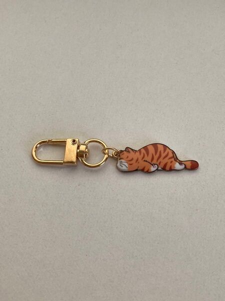 猫 ねこ ネコ アクセサリー キーホルダー キーリング バッグチャーム キーチャーム キャット スマホストラップ 三毛猫 茶トラ