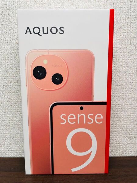 【新品・未開封】AQUOS sense9 SH-M29 コーラル 6GB/128GB