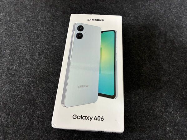 Samsung スマートフォン Galaxy A06 SIMフリー グローバル版 ブルー 4GB 128GB
