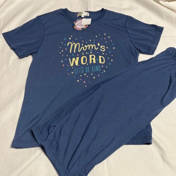 140 半袖 パジャマ 新品 女の子 上下セット ルームウェア 半袖Tシャツ