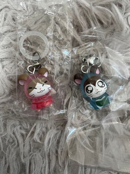 とっとこハム太郎 めじるしアクセサリー 2個セット ガチャ