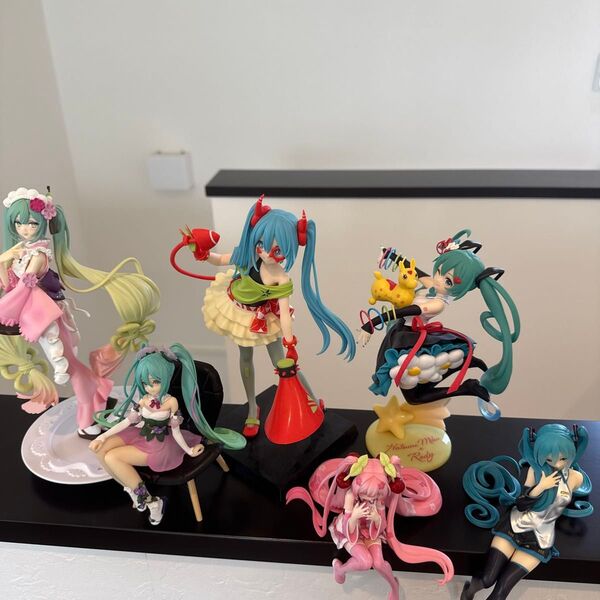 初音ミク プライズフィギュア まとめ売り6体