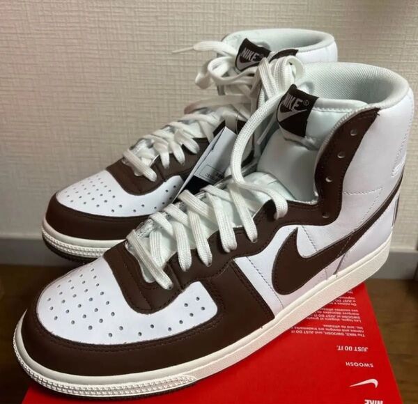 NIKE Terminator High 白×茶 ターミネーター