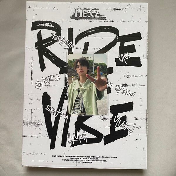 NEXZ ネクスジ ソゴン アルバム RidetheVibe 通常盤 店舗特典 トレカ セット プレオーダー ポスター