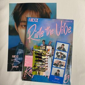 NEXZ ネクスジ アルバム ridethevibe 初回限定盤B トモヤ トレカ 封入 人生4カット 店舗特典 ラキドロ