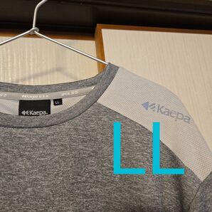 Kappa 半袖Tシャツ グレー LLサイズ メンズ スポーツウェア