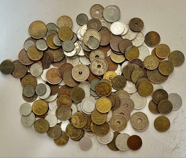M639 ニッケル貨・銅貨・黄銅貨・アルミ貨・錫貨 全425g