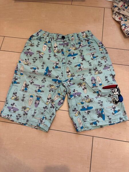 エフオーキッズミッキーマウス ハーフパンツ 110cm