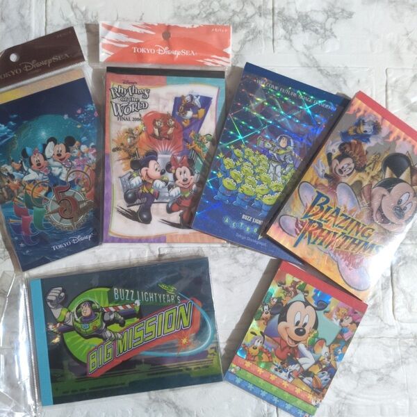 ディズニーリゾート メモパッドセット