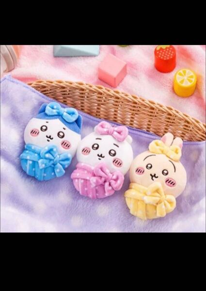 ちいかわ キュッ おくるみぷちミニマスコット 3種セット ぬいぐるみ