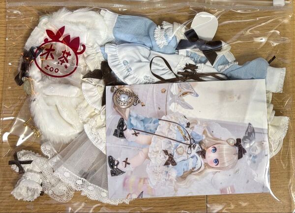 木茶動物園 花咲の国のアリス ブルー 1/6サイズドール babykumako