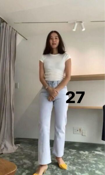 SHISHIKUI BASIC JEANS サイズ27 シシクイ ベーシックデニム 百々千晴