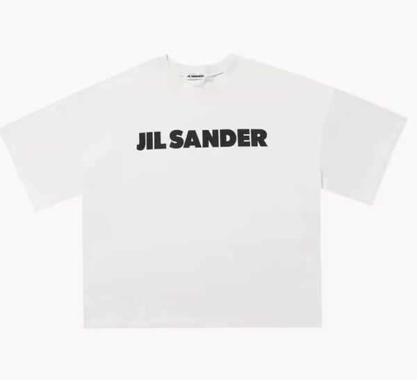 JIL SANDER ジルサンダーロゴ 男女兼用 Tシャツ ホウイト