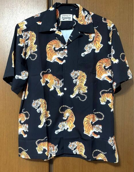 WACKO MARIA ワコマリア×TIM LEHI☆虎柄ハワイアンシャツ Tシャツ半袖