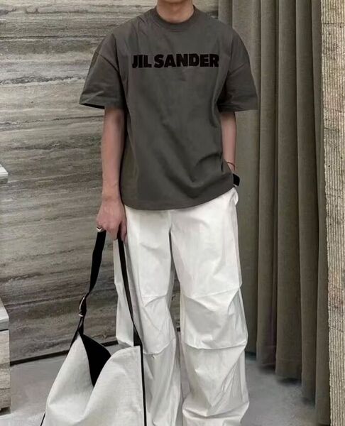 JIL SANDER ジルサンダーロゴ 男女兼用 Tシャツ 限定 半袖