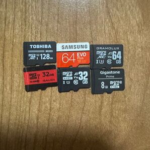 microSDカード マイクロSDカード 6枚
