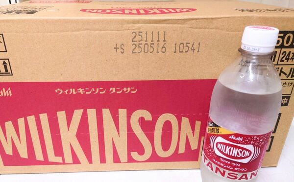 アサヒウィルキンソンタンサン500ml 24本