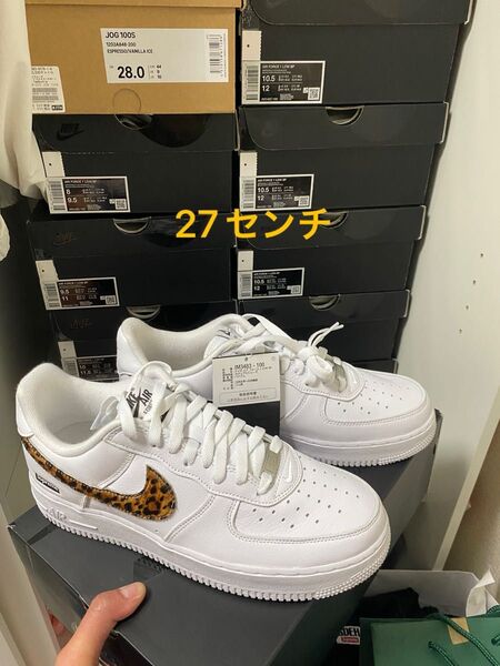 GOODENOUGH × Supreme × Nike Air Force 1 Low "White/Leopard