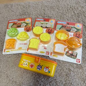 アンパンマン 型抜きセット おにぎりスティックラップ