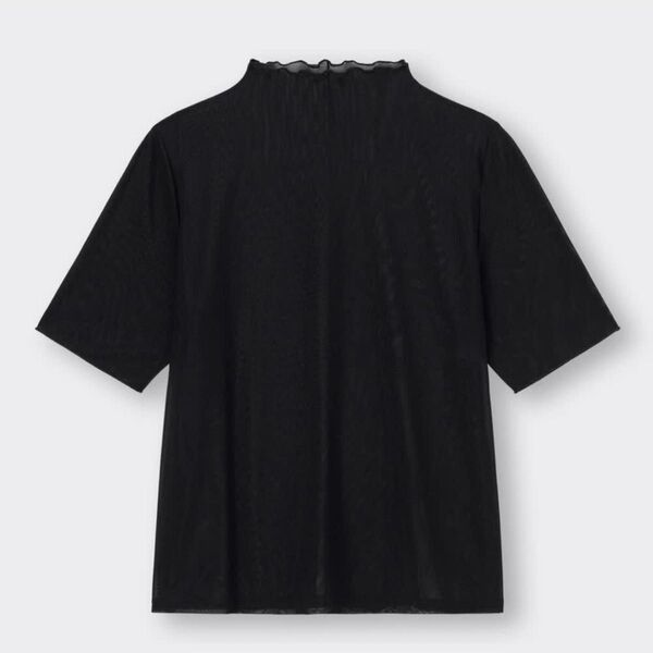 GU シアーT(5分袖)Q ジーユー Tシャツ トップス
