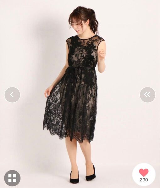 STRAWBERRY-FIELDS DVスカラレース 結婚式ワンピースドレス