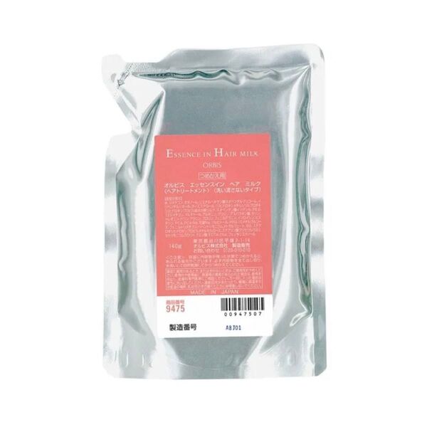 ORBIS オルビス エッセンスインヘアミルク 詰め替え 140g