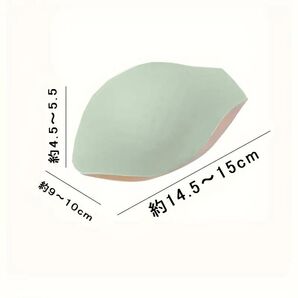 ☆新品☆ オフホワイト色 ペニスシルエット無し もっこり インナーパッド 透け競パン 競泳水着 立体カップ AQUX 股間パッド