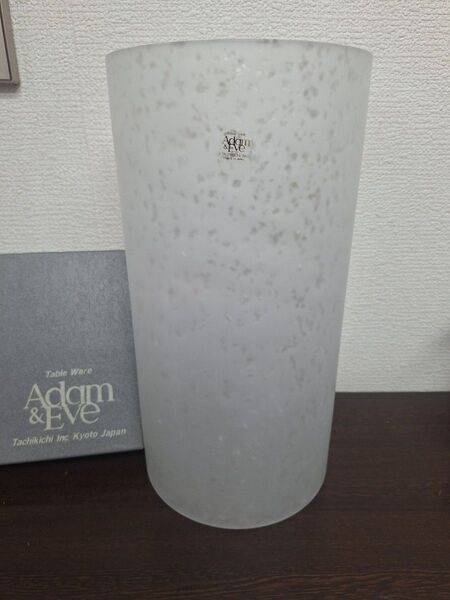 たち吉 アダム&イブ Adam &Eve 花瓶 フラワーベース ガラス製 箱付 花瓶 花器 花入 フラワーベース インテリア