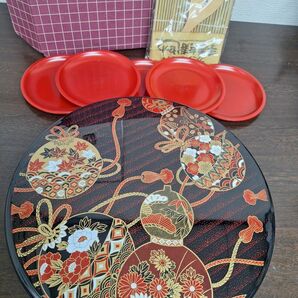 すし桶 手巻き寿司セット 新品 未使用 パーティー 昭和レトロ