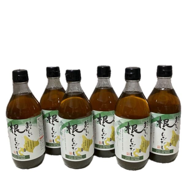 【新品 未開封】6本 おいしい根こんぶだし ピュアのおいしいシリーズ NHC はっこうショップ 日本自然発酵●匿名配送●送料無料