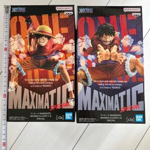 ワンピース MAXIMATIC モンキー・D・ルフィ I-II SPECIAL 全2種 2コセット 未使用未開封