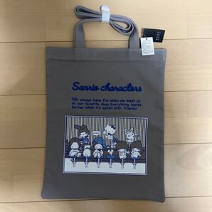 ACCOMMODE YOOY サンリオ角型トートバッグ グレー