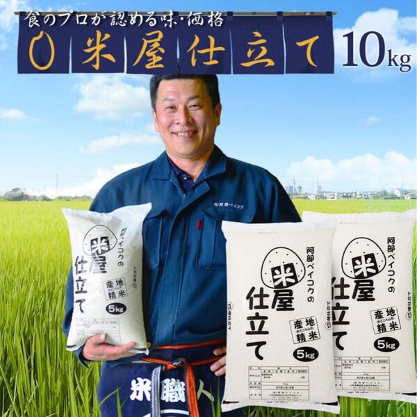 お米 10kg (5kg×2袋) 米屋仕立て 国内産 オリジナルブレンド米