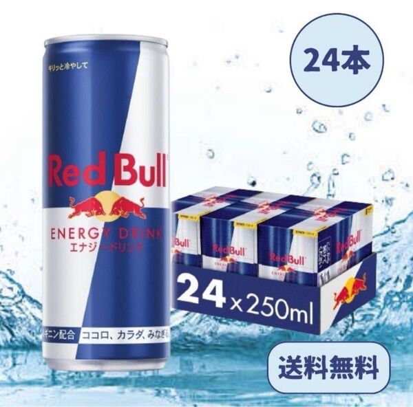 レッドブル 250ml×24本 缶 1ケース 炭酸 エナジードリンク Red Bull まとめ買い レッドブルジャパン