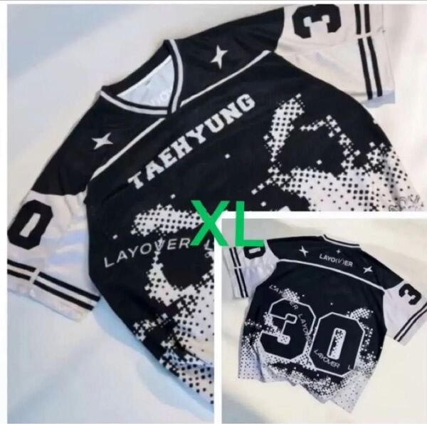 BTS V テテ ヨンタン lawover Tシャツ XL 韓国マスター 韓国カフェ FESTA 新品