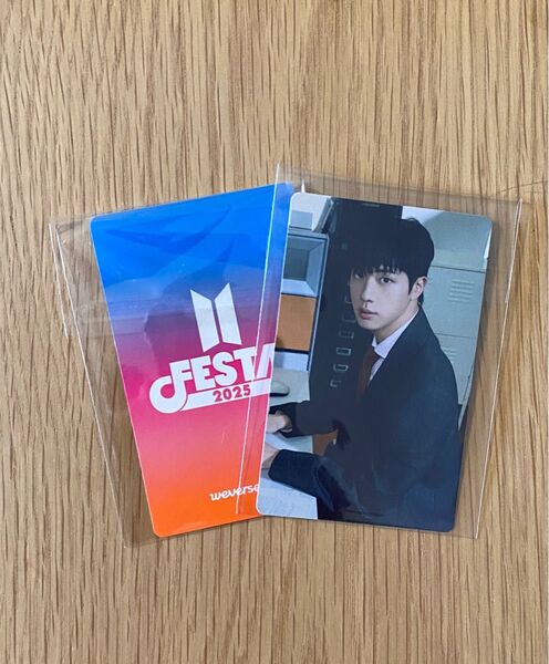 公式 BTS JIN ジン 韓国 FESTA カプセルアルバム トレカ 新品
