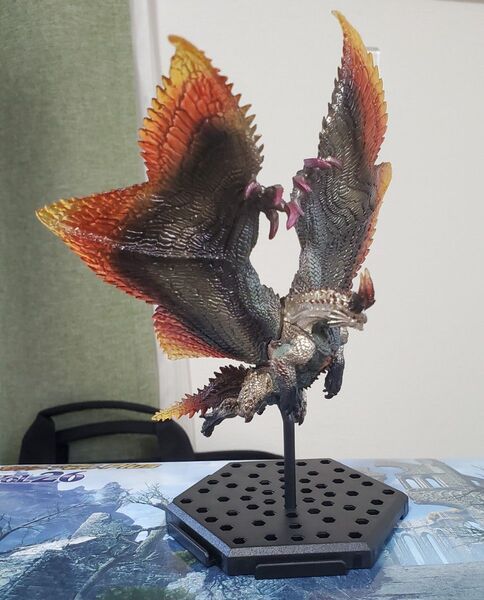 モンスターハンター モンハン フィギュア ステッカー 傀異克服シャガルマガラ