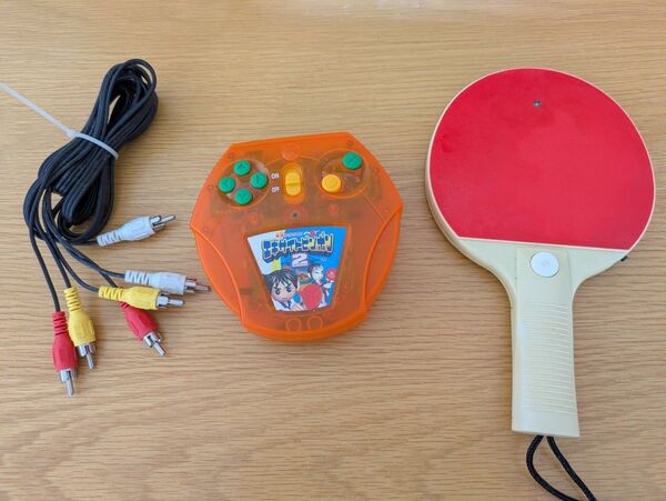 エキサイトピンポン2 TVゲーム テレビにつなぐだけ 本体のみ ラケット1つ ジャンク品
