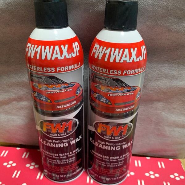 FW1 WATERLESS WASH & WAX CLEANING WAX 2本セット