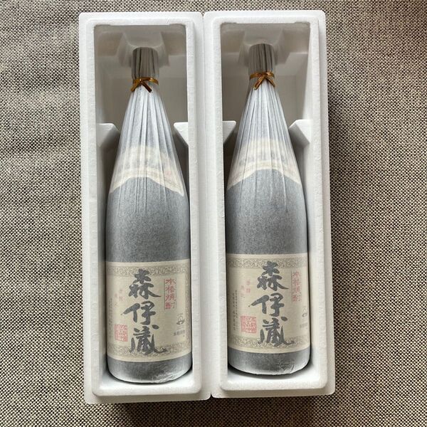 2本セット 新品未開栓 送料無料 芋焼酎 森伊蔵 1800ml 25度 森伊蔵酒造 本格焼酎 鹿児島 プレミア焼酎 1,800ml