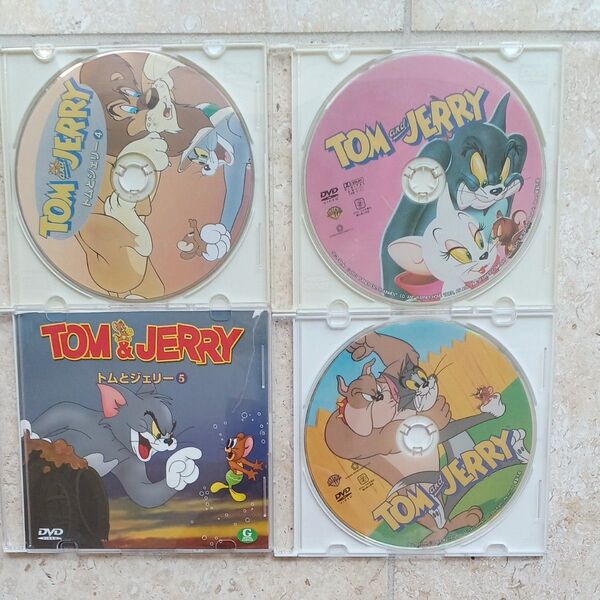 トムとジェリーDVD4枚セット オマケ付き