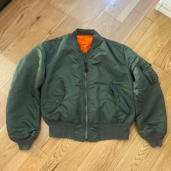 90s Alpha USA製 ヴィンテージ MA-1
