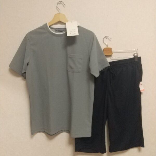 SEASON REASON カットジョーゼット Tシャツ パンツ セット ルームウェア パジャマ 部屋着 上下セット