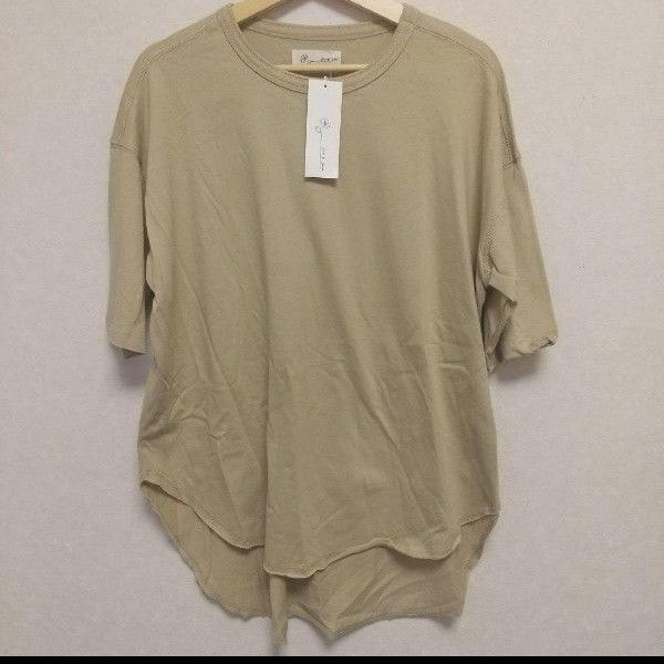 Tシャツ 半袖 カットソー 3L 綿100% オーガニックコットン Tシャツ トップス 大きいサイズ ゆったりサイズ