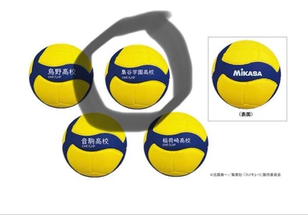 ハイキュー!!×MIKASA V200W国際大会公式試合球スクイーズ