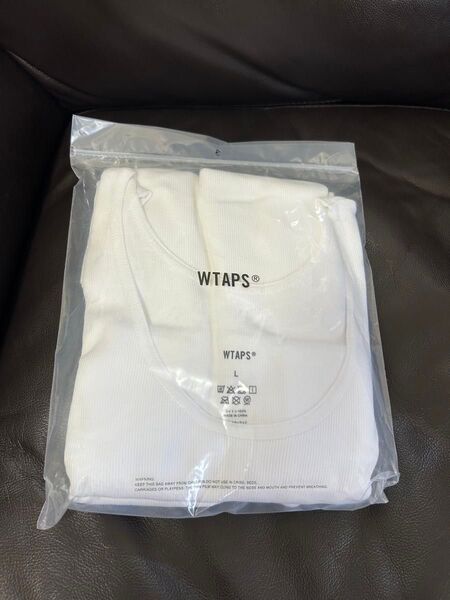 WTAPS ダブルタップス 25SS リブタンクトップ L 白 2枚